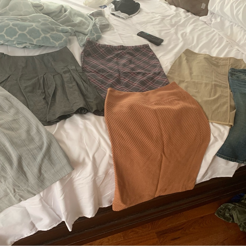 Lots small skirts brand name great for working or going out